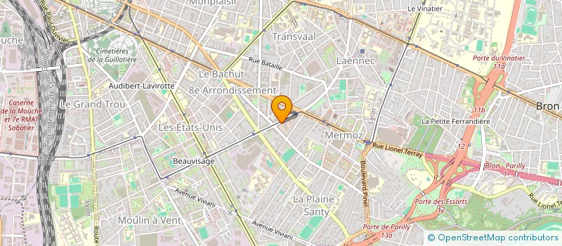 localisation de l'entreprise MULTI ELEC à LYON