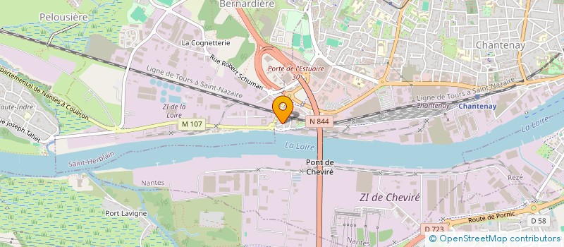 localisation de l'entreprise MULTI FACES  NANTES