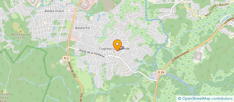 localisation de l'entreprise MULTI FIBRE  MATOURY