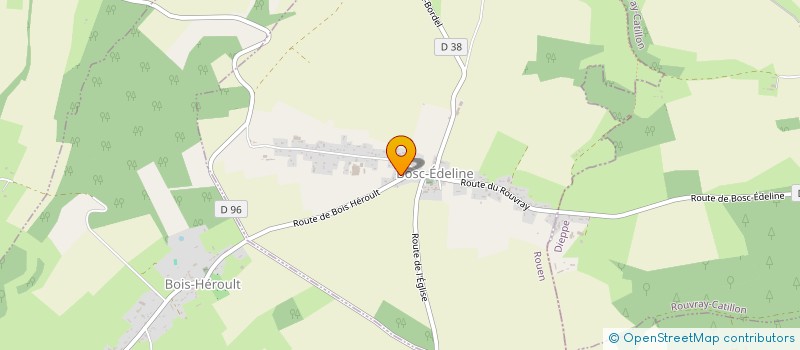 localisation de l'entreprise MULTI-FONCTIONS  BOSC-EDELINE