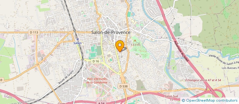 localisation de l'entreprise MULTI FORME CLUB  SALON-DE-PROVENCE