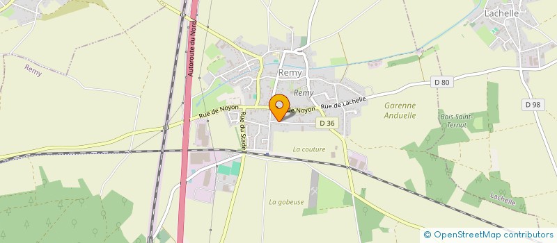 localisation de l'entreprise MULTI FORMES  REMY