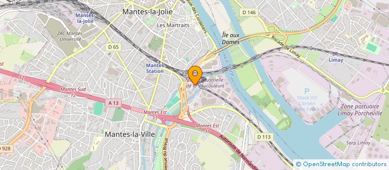 localisation de l'entreprise MULTI GOME à MANTES-LA-VILLE