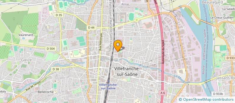 localisation de l'entreprise MULTI GUSTO à VILLEFRANCHE-SUR-SAONE