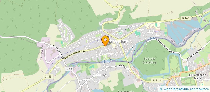 localisation de l'entreprise MULTI INFORMATIQUE SERVICE SOFT  EZY-SUR-EURE