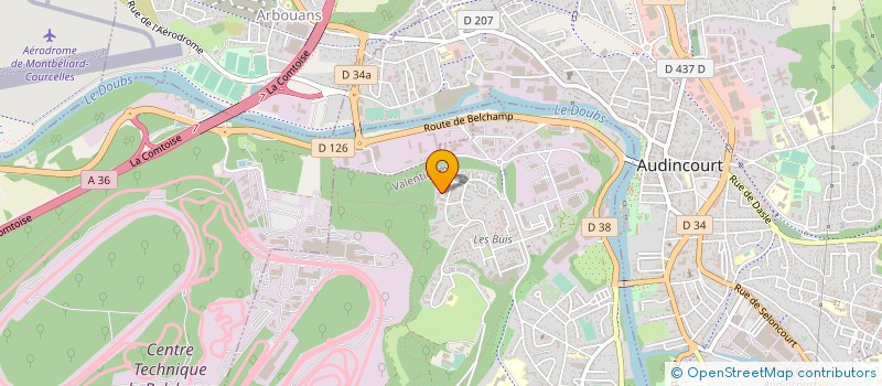 localisation de l'entreprise MULTI INTERVENTIONS BOWLING  VALENTIGNEY