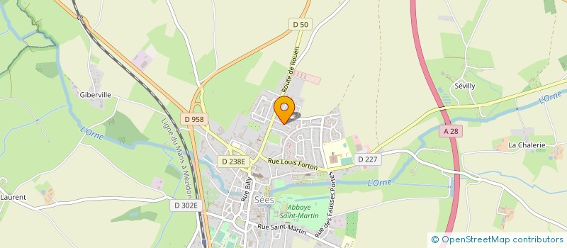 localisation de l'entreprise MULTI LEV SERVICE à SEES