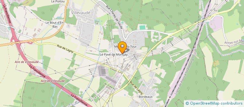localisation de l'entreprise MULTI LOISIRS à VILLEVAUDE
