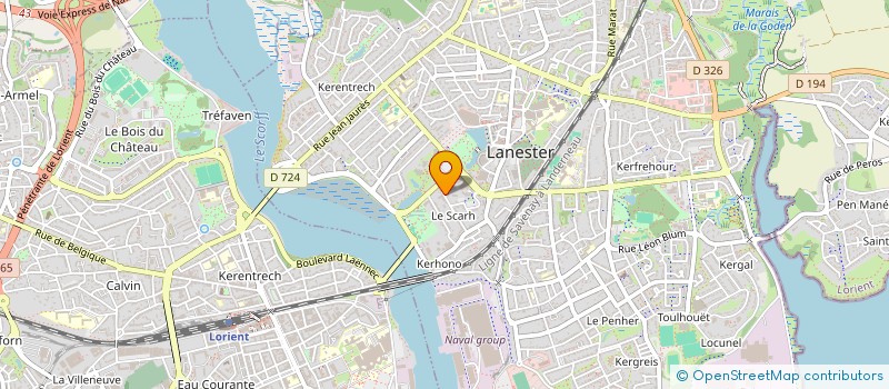 localisation de l'entreprise MULTI LOISIRS LANESTER à LANESTER