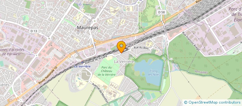 localisation de l'entreprise MULTI MAISONS DE FRANCE  LA VERRIERE