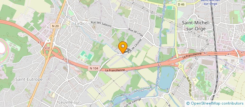 localisation de l'entreprise MULTI MAT à LONGPONT-SUR-ORGE