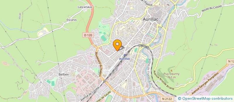 localisation de l'entreprise MULTI MATERIAUX à YTRAC
