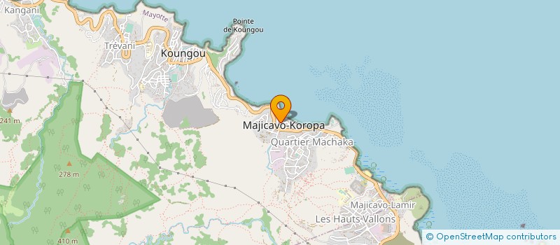 localisation de l'entreprise MULTI MATERIAUX SERVICES SARL à MAMOUDZOU