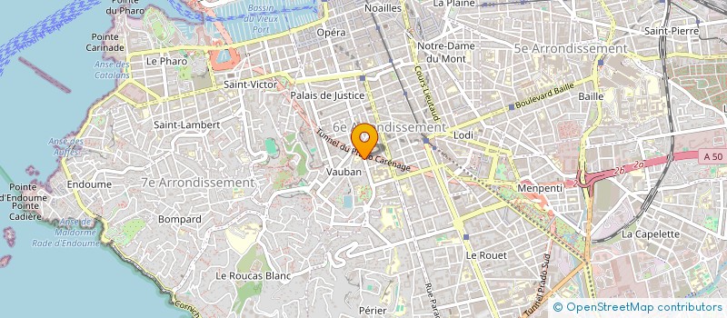 localisation de l'entreprise MULTI MEDIA à MARSEILLE