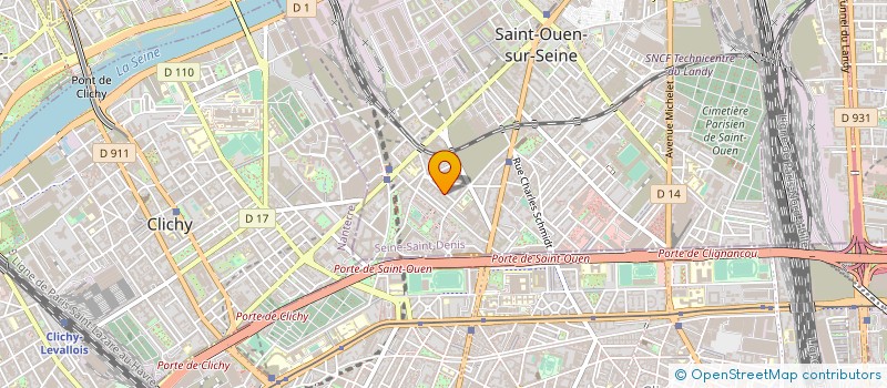 localisation de l'entreprise MULTI MEDIA CONTROL à SAINT-OUEN-SUR-SEINE