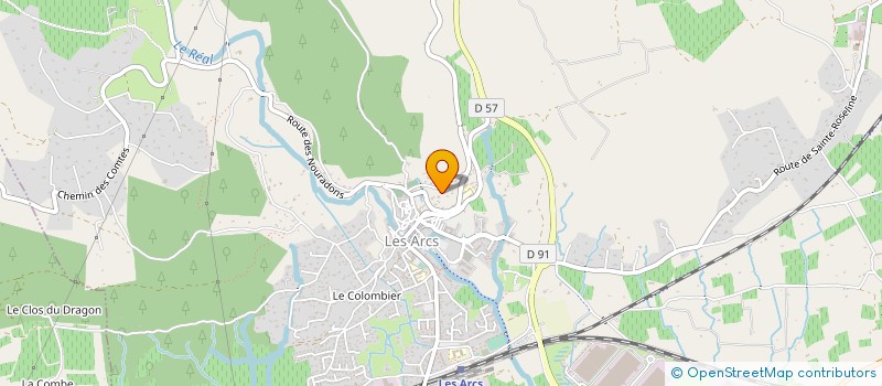 localisation de l'entreprise MULTI MEDIA INTEGRATION à LES ARCS