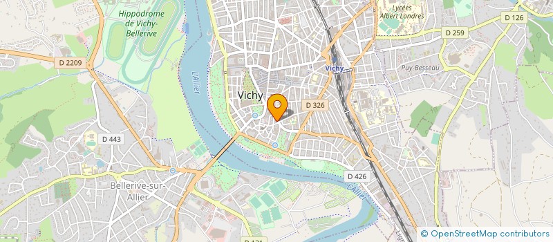 localisation de l'entreprise MULTI MEDIA SERVICES à VICHY