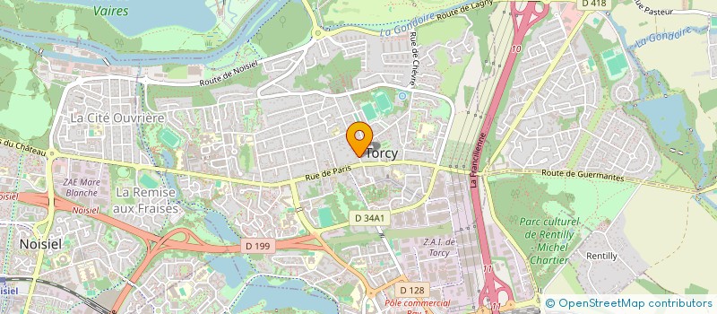 localisation de l'entreprise MULTI MEDIAS COMMUNICATION à TORCY