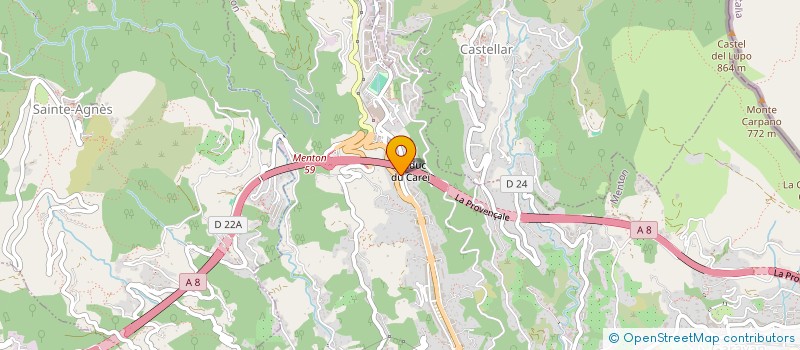 localisation de l'entreprise MULTI.MENTON  MENTON