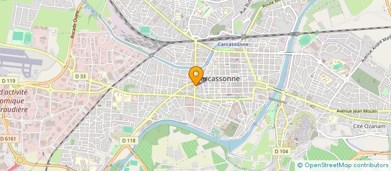 localisation de l'entreprise MULTI MUSIC ASSOCIATION à CARCASSONNE