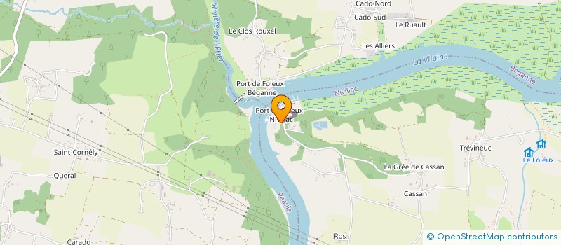 localisation de l'entreprise MULTI-NAUTIQUE à NIVILLAC