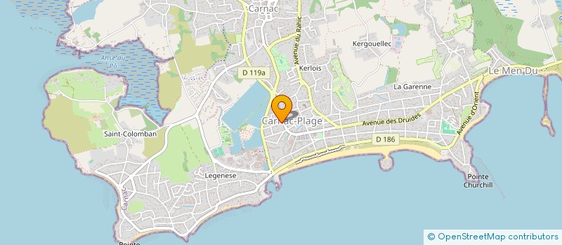 localisation de l'entreprise MULTI NET  CARNAC