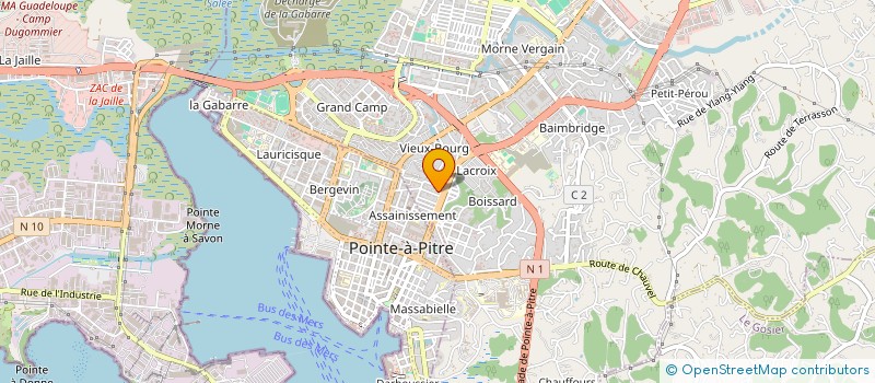 localisation de l'entreprise MULTI NET SERVICES PLUS à LES ABYMES