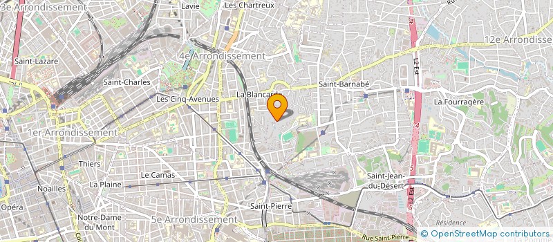 localisation de l'entreprise MULTI P à MARSEILLE