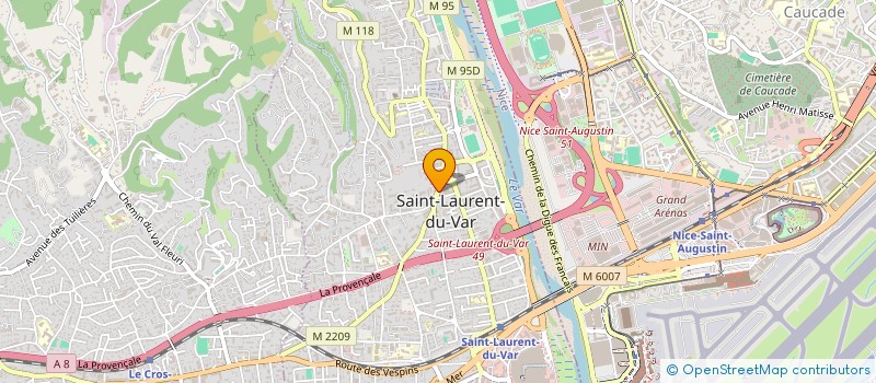 localisation de l'entreprise MULTI PAIN SERVICE à SAINT-LAURENT-DU-VAR