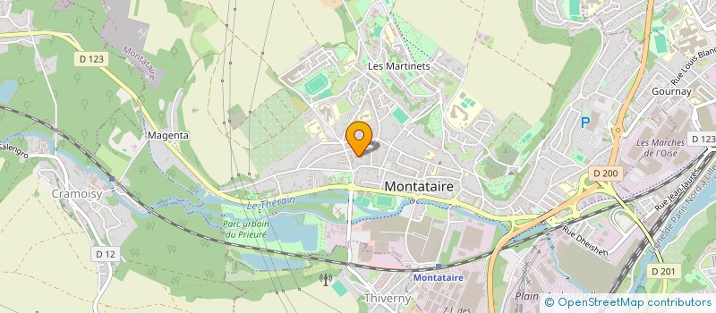 localisation de l'entreprise MULTI-PARCS à MONTATAIRE
