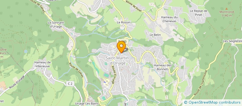 localisation de l'entreprise MULTI-PAT à VAULNAVEYS-LE-HAUT
