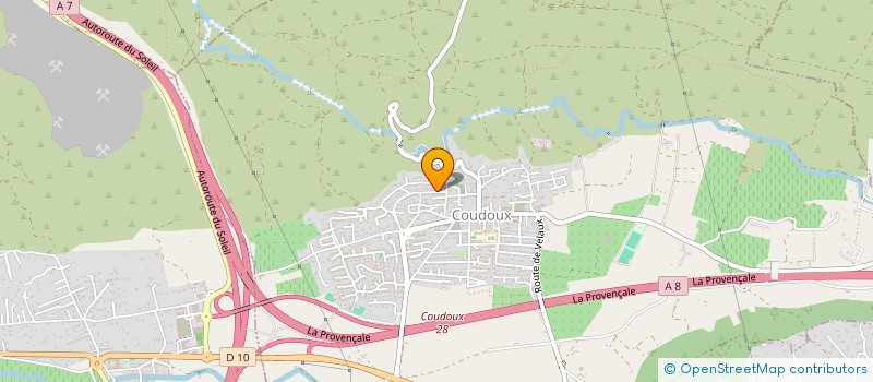 localisation de l'entreprise MULTI PERFORMANCES  COUDOUX