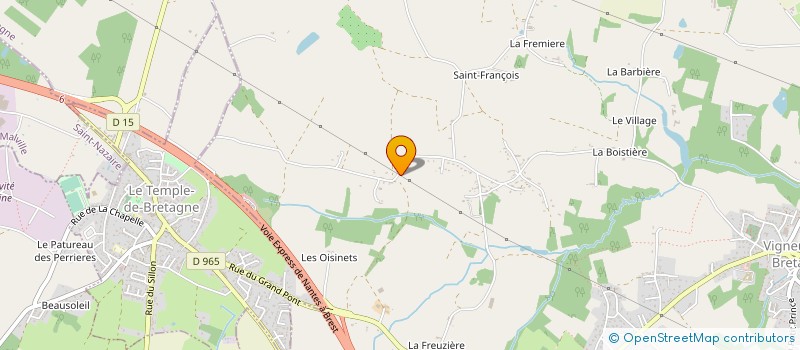 localisation de l'entreprise MULTI-PLANNING  VIGNEUX-DE-BRETAGNE