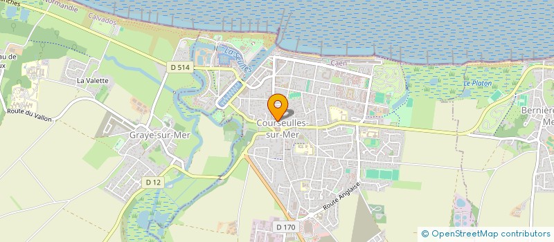 localisation de l'entreprise MULTI PLAST NORMANDIE à COURSEULLES-SUR-MER