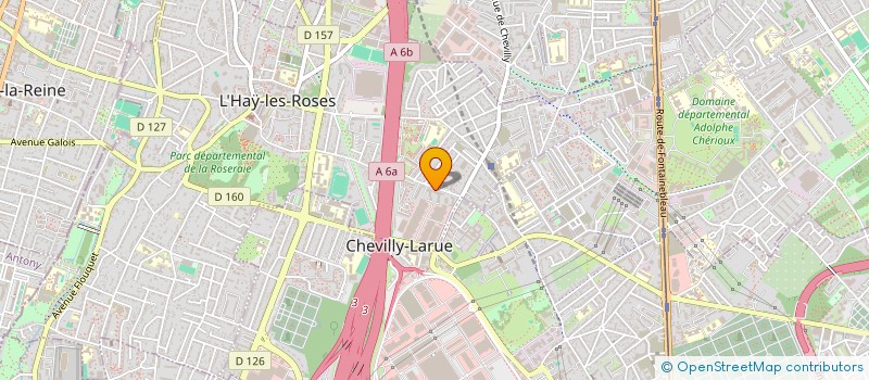 localisation de l'entreprise MULTI PLUS à L'HAY-LES-ROSES