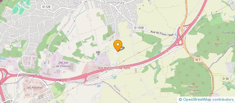 localisation de l'entreprise MULTI PLUS  COMMUNAY