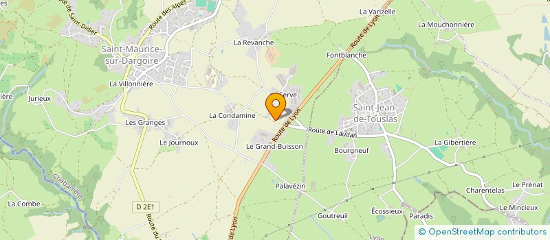 localisation de l'entreprise MULTI PLY à CHABANIERE