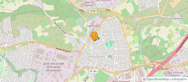 localisation de l'entreprise MULTI POMPAGE à VENDARGUES