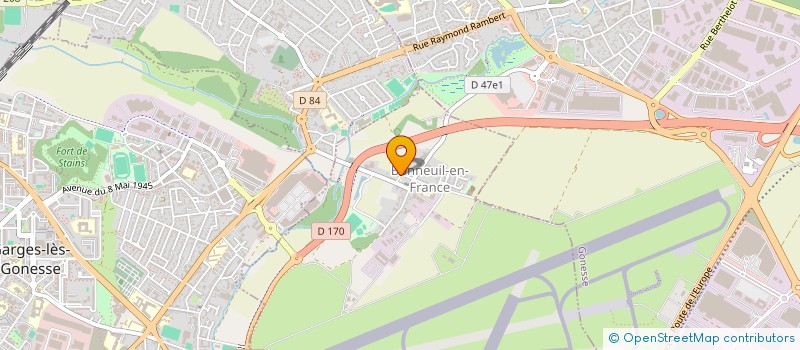 localisation de l'entreprise MULTI POSE SERRURERIE à BONNEUIL-EN-FRANCE
