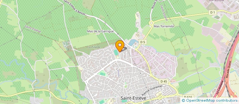 localisation de l'entreprise MULTI-PRESTATIONS à SAINT-ESTEVE