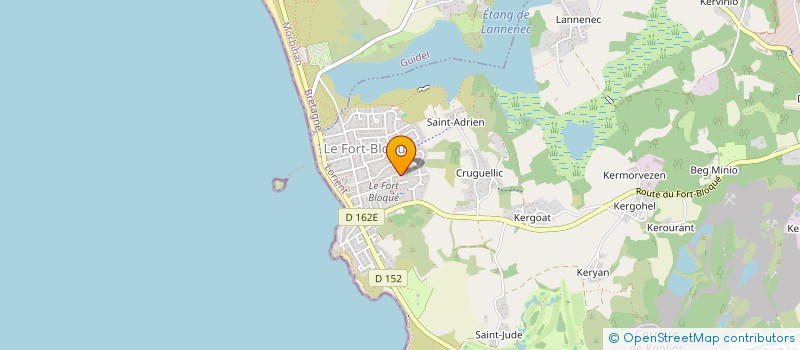 localisation de l'entreprise MULTI PRO  PLOEMEUR