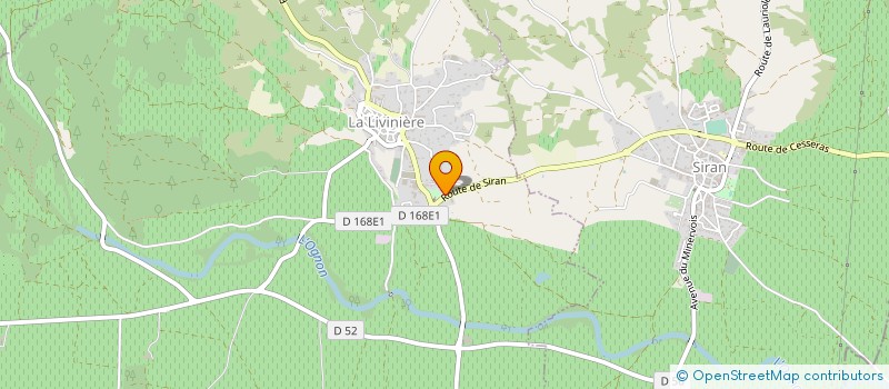 localisation de l'entreprise MULTI PRO MINERVOIS à LA LIVINIERE