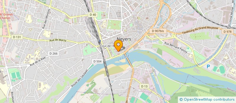 localisation de l'entreprise MULTI PROXI SERVICES à NEVERS