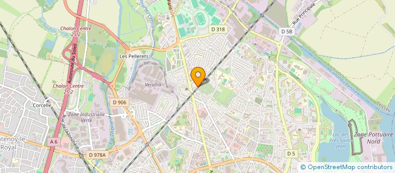 localisation de l'entreprise MULTI-RENO à CHALON-SUR-SAONE