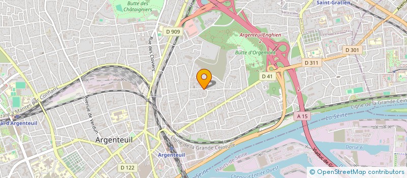 localisation de l'entreprise MULTI RENOV  ARGENTEUIL