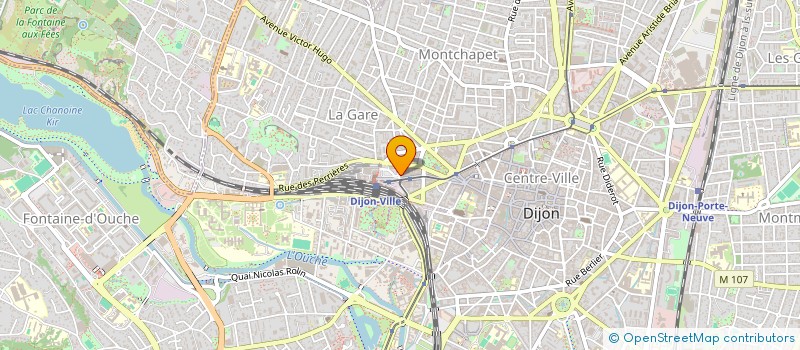 localisation de l'entreprise MULTI-REZO  DIJON