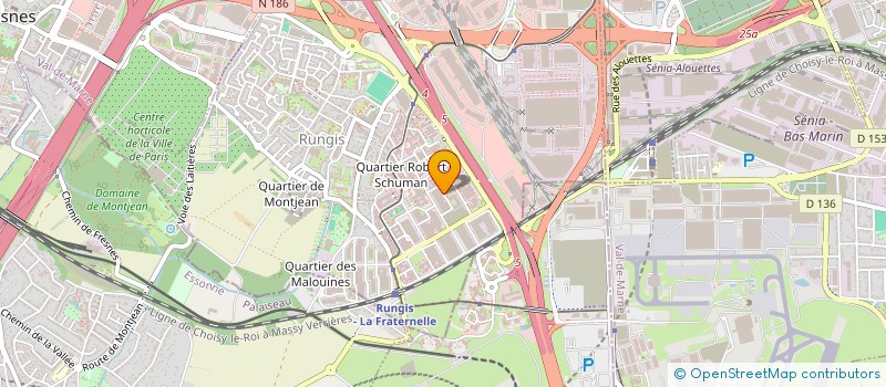 localisation de l'entreprise MULTI'S PARTNERS à RUNGIS