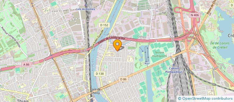 localisation de l'entreprise MULTI SERVICE  BRIE-COMTE-ROBERT