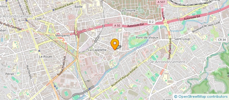 localisation de l'entreprise MULTI SERVICE ARTHURO à MARSEILLE 10EME