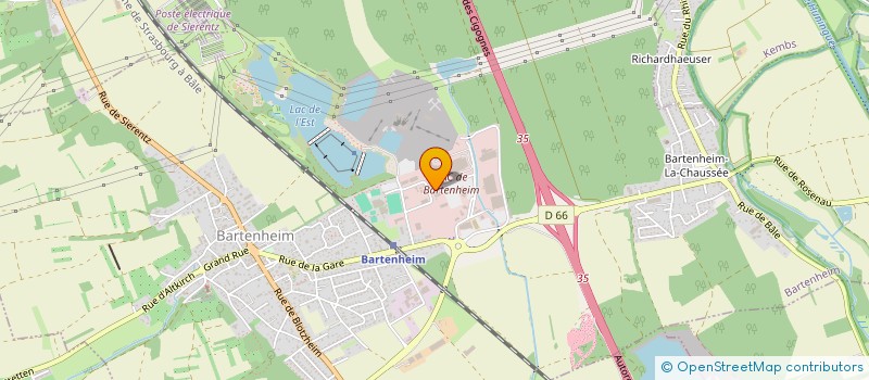 localisation de l'entreprise MULTI SERVICE BATIMENT  BARTENHEIM